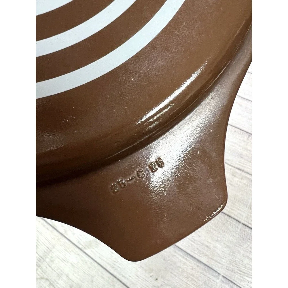 Vintage Pyrex Cosmopolitan Promotional Concentric Circle Dish LID ONLY